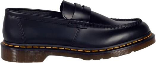 Dr. Martens Zwarte leren loafers Black Heren