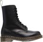 Dr. Martens Zwarte Leren Laarzen met Logo Treklus Black - Thumbnail 6