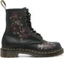 Dr. Martens Vervallen Rozen Klassieke Zwarte Laarzen Black - Thumbnail 9