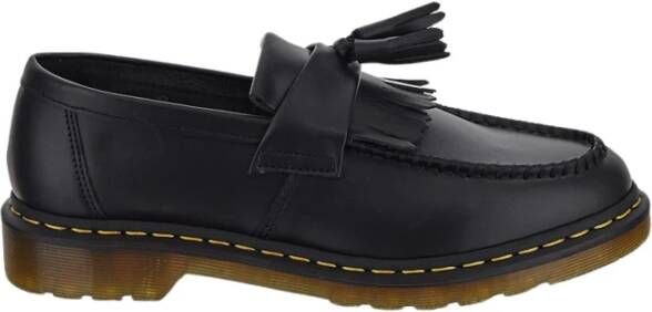 Dr. Martens Zwarte Leren Tassel Loafers Black Dames