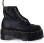 Dr. Martens Zwarte Leren Veterschoenen voor Vrouwen Black Dames - Thumbnail 6