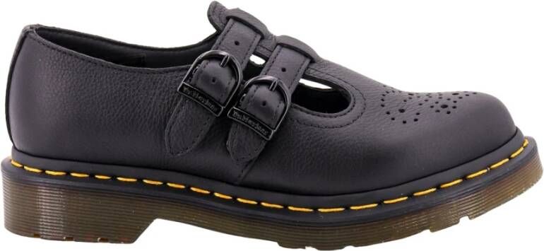 Dr. Martens Zwarte Loafer Schoenen met Kwastjes Black Dames