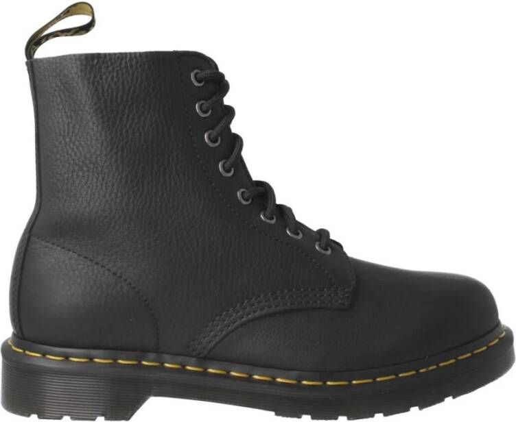 Dr. Martens Zwarte Pascal Leren Laarzen Black Heren