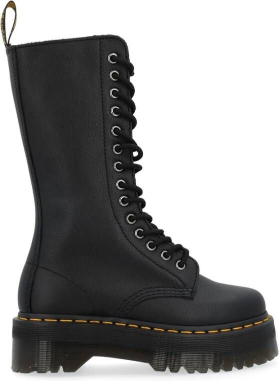 Dr. Martens Zwarte Quad Pisa Laarzen Black Dames