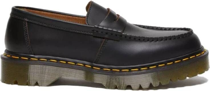 Dr. Martens Zwarte Quilon Leren Loafers Black Unisex