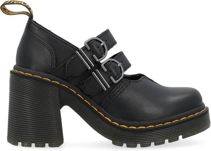 Dr. Martens Zwarte Sandaal Eviee-27371001 Black Dames