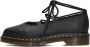 Dr. Martens Ballerina's Elphie II Lace Up Black Virginia - Thumbnail 2