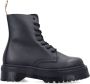 Dr. Martens Zwarte vegan leren platformlaarzen Black Heren - Thumbnail 1