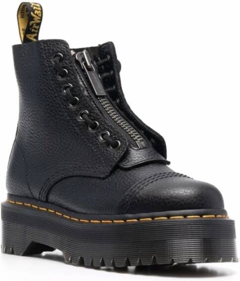 Dr. Martens Zwarte Winterlaarzen Sinclair Stijl Black Dames