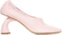 Dries Van Noten Roze Leren Pumps Hoge Hak Pink Dames - Thumbnail 1