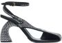 Dries Van Noten Zwarte Sandalen voor Vrouwen Black Dames - Thumbnail 1