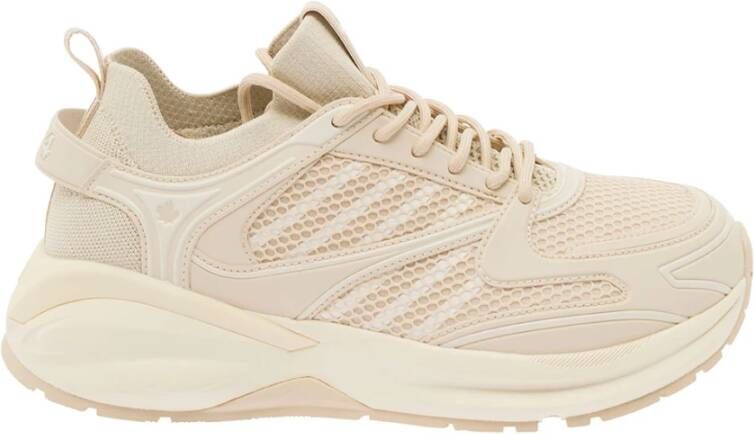 Dsquared2 Stijlvolle Beige Sneakers voor nen Beige