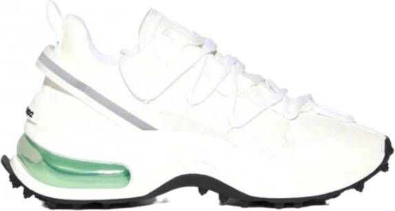 Dsquared2 Bubble Sneakers Elegante Witte Schoenen voor Dames White Dames