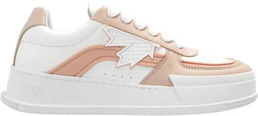 Dsquared2 Stijlvolle Sneakers voor dagelijks gebruik White Dames