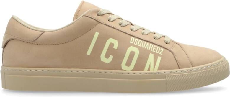 Dsquared2 Cassetta Sneakers Beige Heren