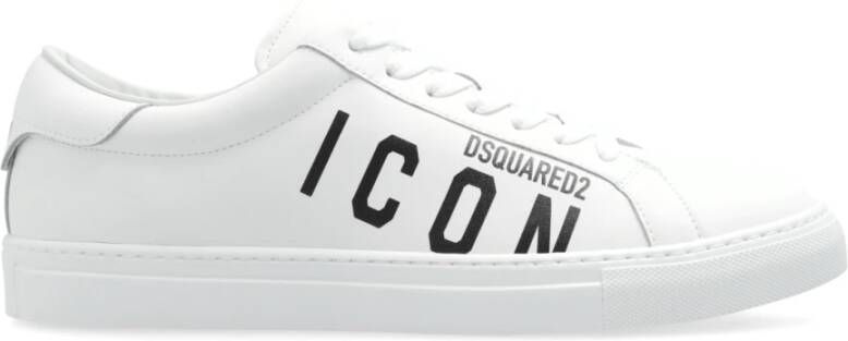 Dsquared2 Cassetta Sneakers White Heren