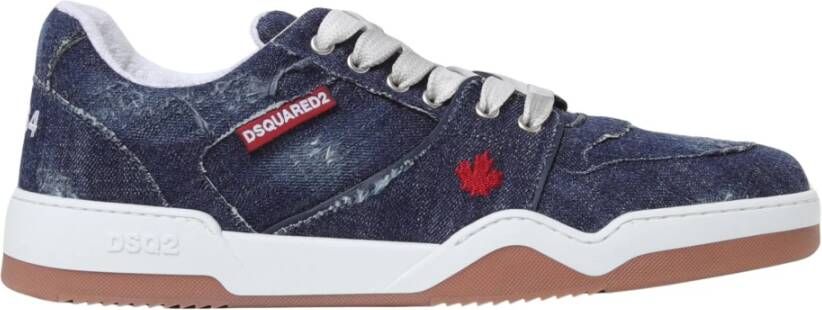 Dsquared2 Casual Sneakers voor Dagelijks Gebruik Blue Heren