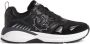 Dsquared2 Vintage Stijl Leren Sneakers Zwart Black Heren - Thumbnail 7