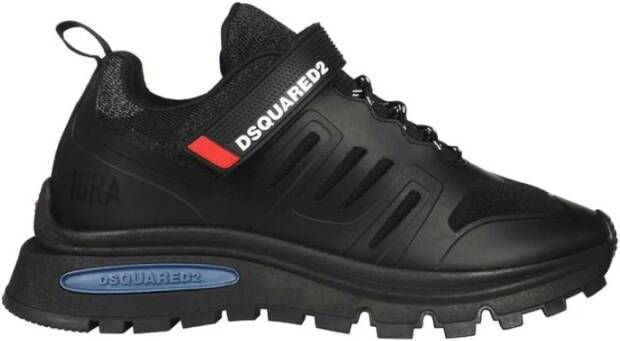 Dsquared2 Gebreide Low-Top Sneakers Black Heren