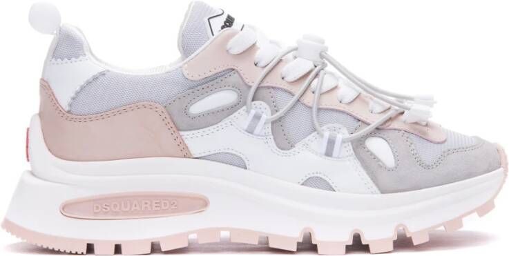 Dsquared2 Grijze Vrije Sneakers Grijs Dames