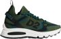 Dsquared2 Groene Logo Sneaker Multicolor Heren - Thumbnail 1