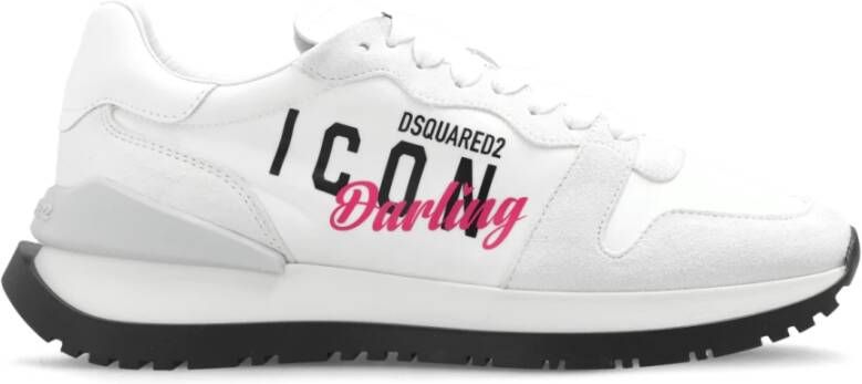 Dsquared2 Hardloopschoenen White Dames