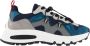 Dsquared2 Heren Run Sneaker Blauw Grijs Multicolor Heren - Thumbnail 8