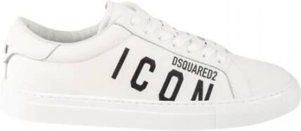 Dsquared2 Heren Sneakers Stijlvolle Schoenen White Heren