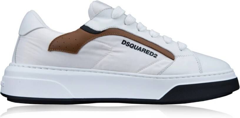 Dsquared2 Heren Veterschoenen Sneakers White Heren