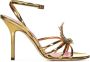 Dsquared2 High Heel Sandals Yellow Dames - Thumbnail 4