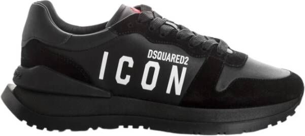 Dsquared2 Iconische Hardloopmanden Black Heren