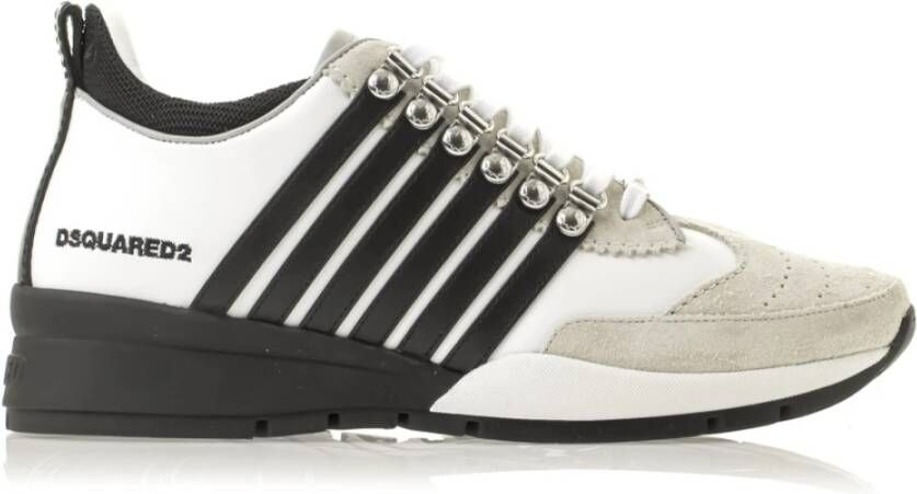 Dsquared2 Iconische Sneaker Upgrade voor Heren Wit Heren