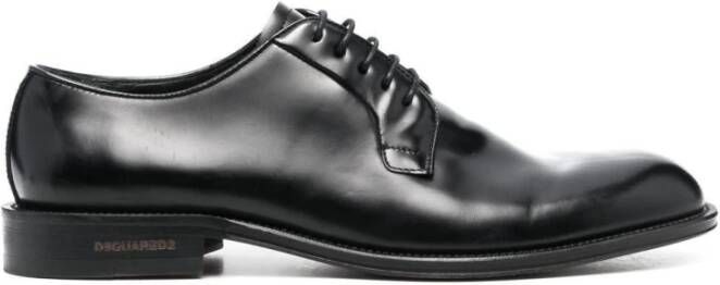 Dsquared2 Klassieke Derby Schoenen Black Heren