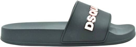 Dsquared2 Klassieke Flip Flops Zwart Dames