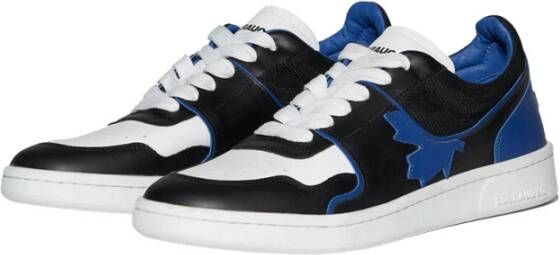 Dsquared2 Lace Up Boxer Sneaker met Limited Edition Blauw Heren