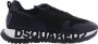 Dsquared2 Lace-Up Low Top Sneakers Black Heren - Thumbnail 1