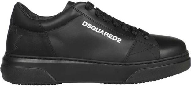 Dsquared2 Lage sneakers met bumper design Black Heren