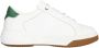 Dsquared2 Lage Sneakers met Leren Inzet White Heren - Thumbnail 1