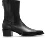 Dsquared2 Leren Chelsea laarzen City Man Black Heren - Thumbnail 1