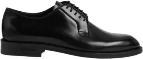 Dsquared2 Leren Derby Veterschoenen Black Heren