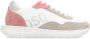 Dsquared2 Leren lage sneakers met suède inzetstukken White Dames - Thumbnail 1