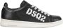 Dsquared2 Leren Logo Sneakers Black Dames - Thumbnail 1