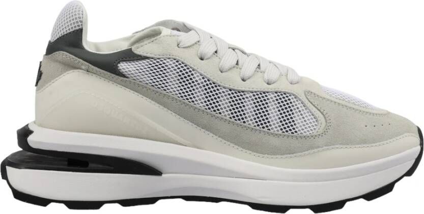 Dsquared2 Leren Sneakers voor Heren White Heren