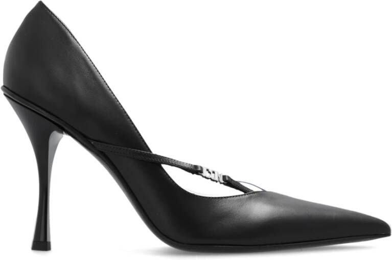 Dsquared2 Leren stiletto pumps Black Dames