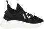 Dsquared2 Logo Sneakers met Geperforeerd Detail Black - Thumbnail 4