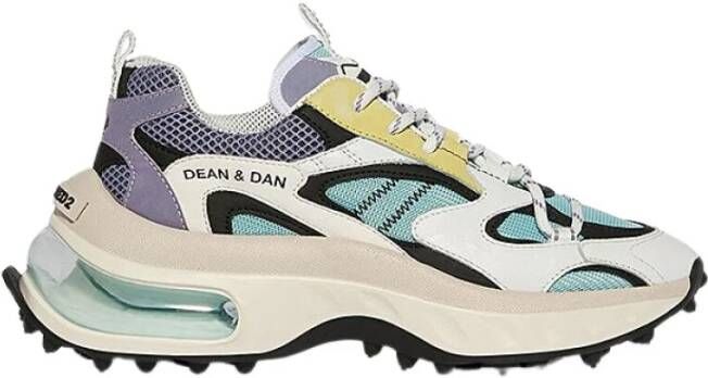 Dsquared2 Mesh Trekking Sneakers Multicolor Heren