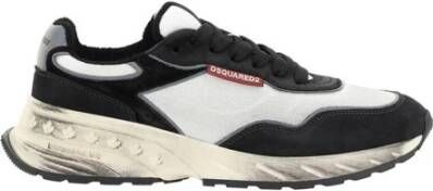 Dsquared2 Moderne Veterschoenen met Monogramdetail Multicolor Heren