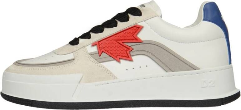 Dsquared2 Modieuze Herensneakers Wit Heren