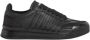 Dsquared2 Monochrome Gestreepte Sportschoenen Black Heren - Thumbnail 1