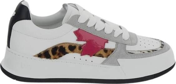 Dsquared2 Multicolor Sneakers met Ronde Neus Multicolor Dames